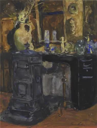 Blick in das Atelier von Floris Verster